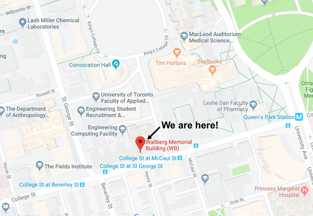 Map of University