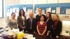 President Gertler visits the Radisic lab.1.04.14.b