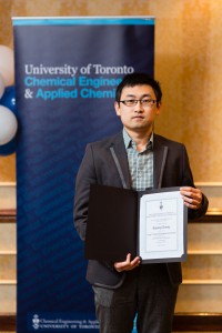 Congratulations to Boyang Zhang! He was awarded the Irving O. Shoichet Graduate Scholarship.