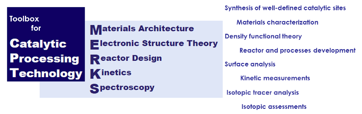 Figure 1. A multidisciplinary toolbox for catalytic processes development