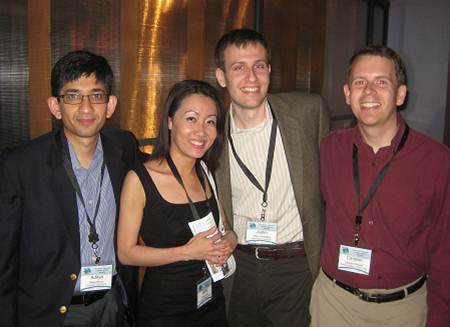 With Professors Aditya Bhan, Justin Notestein, Carsten Sievers