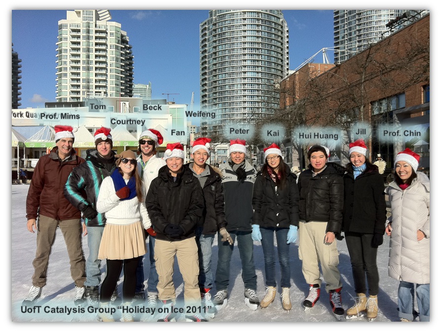 UofT Catalysis Group "Holiday on Ice 2011"